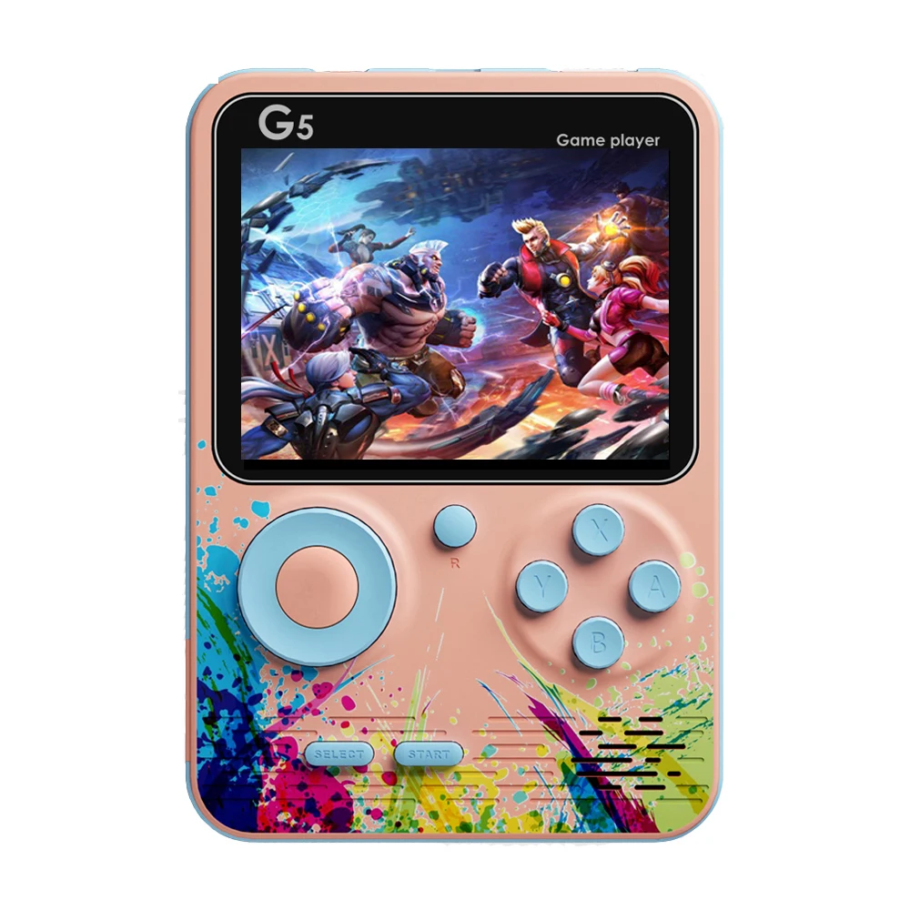 Video Game Consoles 500 Retro Games in 1 AV Out Two Player Gamepads Rechargeable Battery Portable Game Players for Kids Gift
Video Game Consoles 500 Retro Games in 1 AV Out Two Player Gamepads Rechargeable Battery Portable Game Players for Kids Gift
