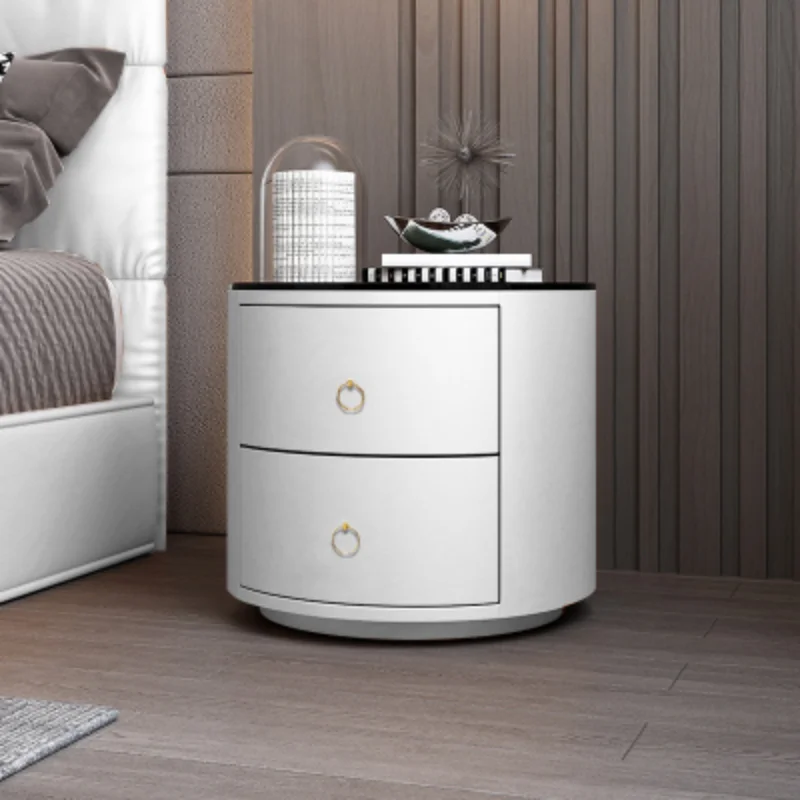 Luxury Round Bedside Table Nordic Italian White Organizers Storage Box Design Simple Center Table De Chevet Bedroom Furniture
Luxury Round Bedside Table Nordic Italian White Organizers Storage Box Design Simple Center Table De Chevet Bedroom Furniture