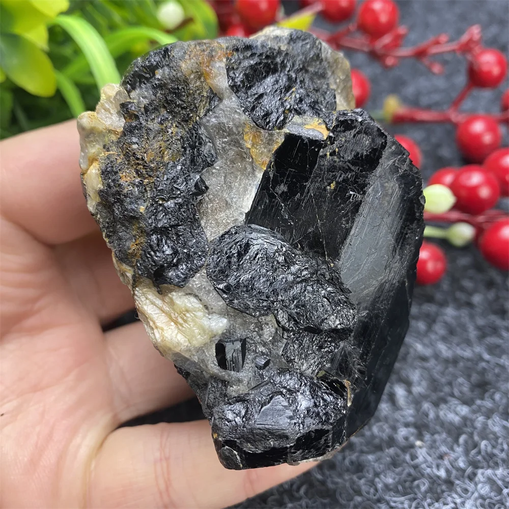 

Natural Black Tourmaline Rough Healing Reiki Gemstones Energy Ores For Room Decor Home Decoration Maison Witchcraft Craft Gifts