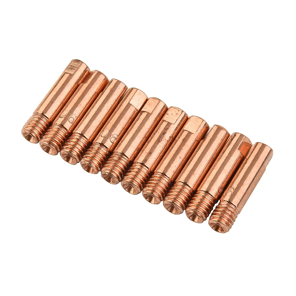 Durable And Practical Contact Tip Welding 10pcs Consumables Length 25mm MB15AK 0.6 - 1.2mm For Binzel Style Torches
Durable And Practical Contact Tip Welding 10pcs Consumables Length 25mm MB15AK 0.6 - 1.2mm For Binzel Style Torches