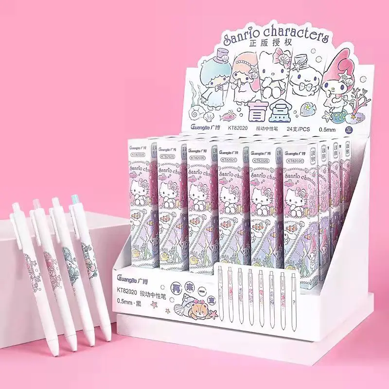 Sanrio Blind Box Stationery Press Gel Pen Cartoon Hello Kitty Signature Pen 0.5 Speed Dry Pen Exam Black Pen Surprise Gift Box
Sanrio Blind Box Stationery Press Gel Pen Cartoon Hello Kitty Signature Pen 0.5 Speed Dry Pen Exam Black Pen Surprise Gift Box