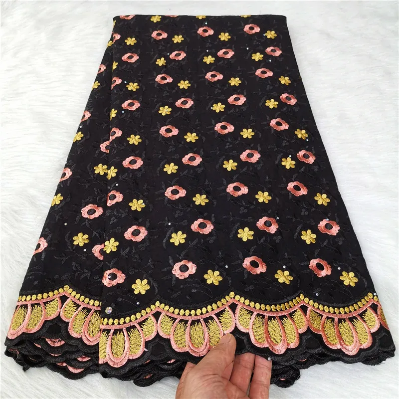 5 Yards African Swiss Voile Lace Fabric Embroidery Lace Trim High Quality African Dry 100% Cotton Lace Fabric For Wedding 9L5202
5 Yards African Swiss Voile Lace Fabric Embroidery Lace Trim High Quality African Dry 100% Cotton Lace Fabric For Wedding 9L5202