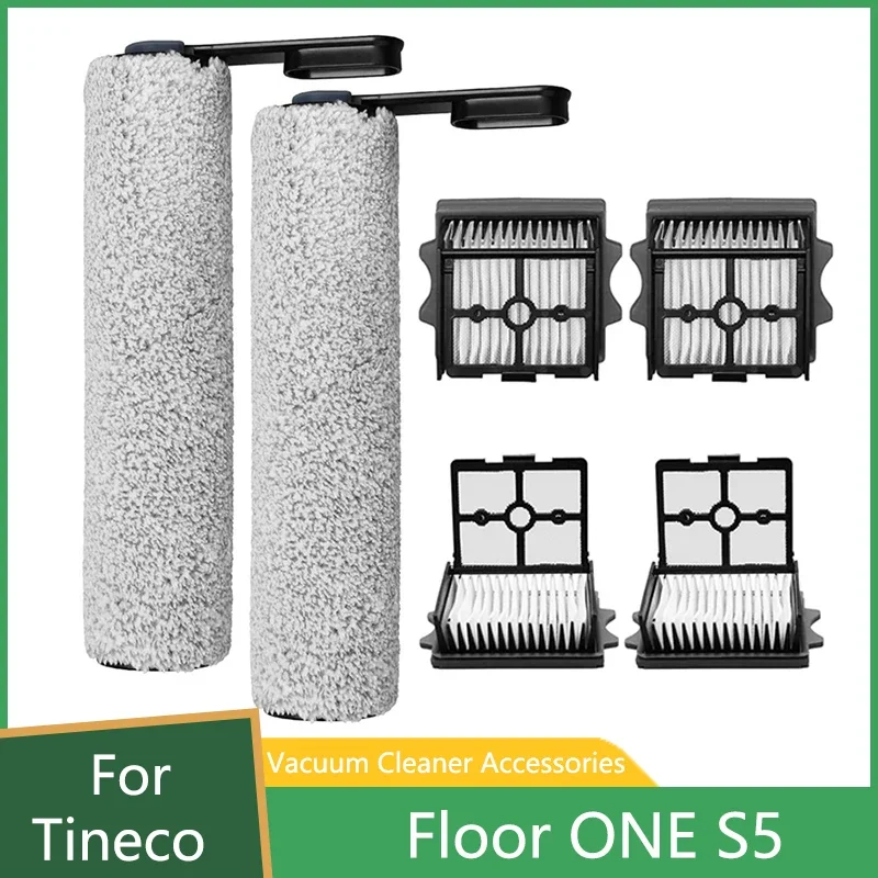 Мягкая роликовая щетка и фильтр Hepa для Tineco iFloor ONE S5 сменные аксессуары влажной