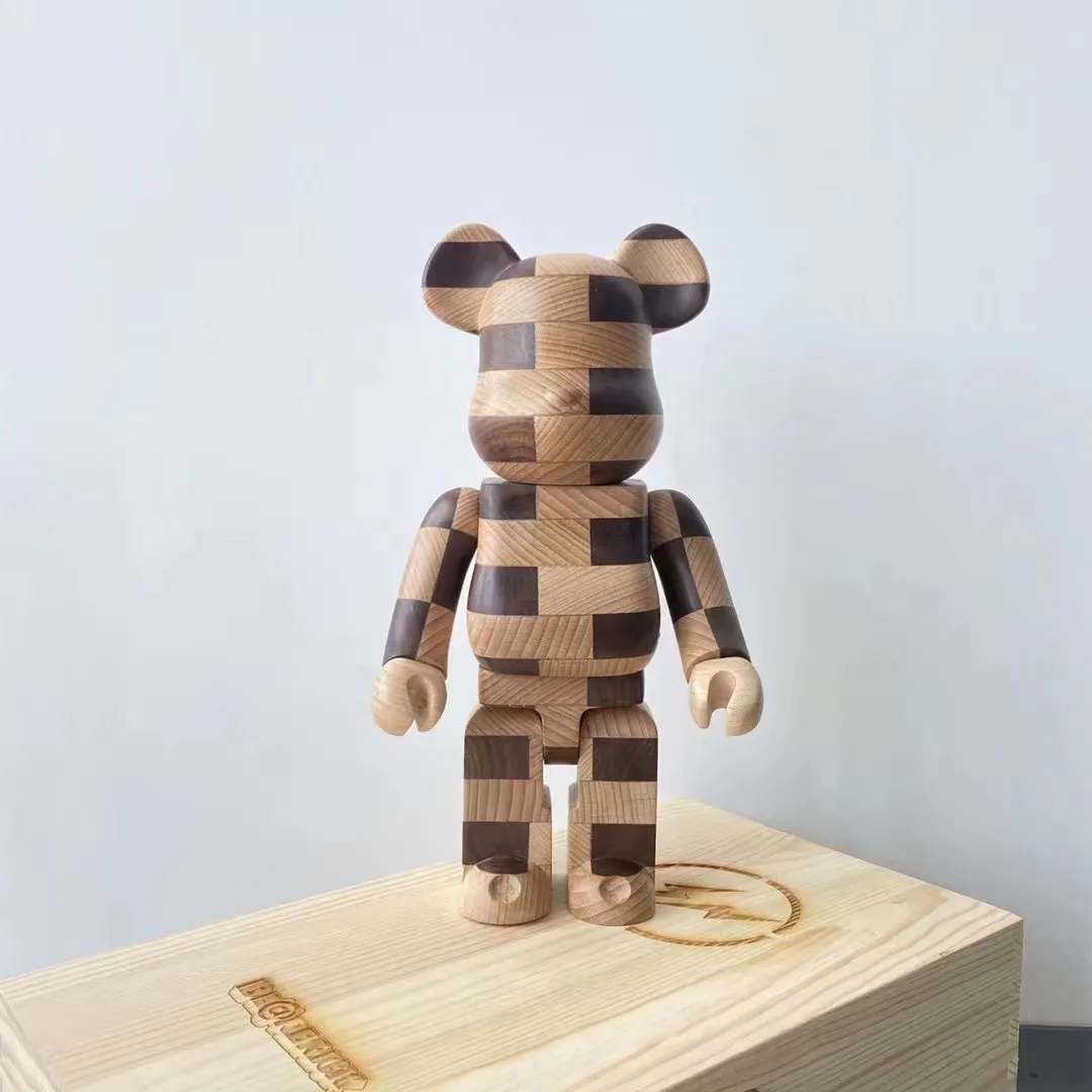Bearbrick rainbow solid wood rhombus violent bear decoration trend building blocks bear hand office boy decoration
Bearbrick rainbow solid wood rhombus violent bear decoration trend building blocks bear hand office boy decoration