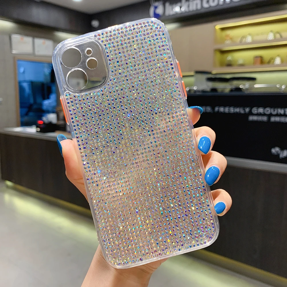 Bling Glitter Case for IPhone 12 11 Pro XS Max X XR Protection Cover Phone Cases for IPhone 7 8 Plus 7Plus 11Pro Coque Funda New 
Bling Glitter Case for IPhone 12 11 Pro XS Max X XR Protection Cover Phone Cases for IPhone 7 8 Plus 7Plus 11Pro Coque Funda New