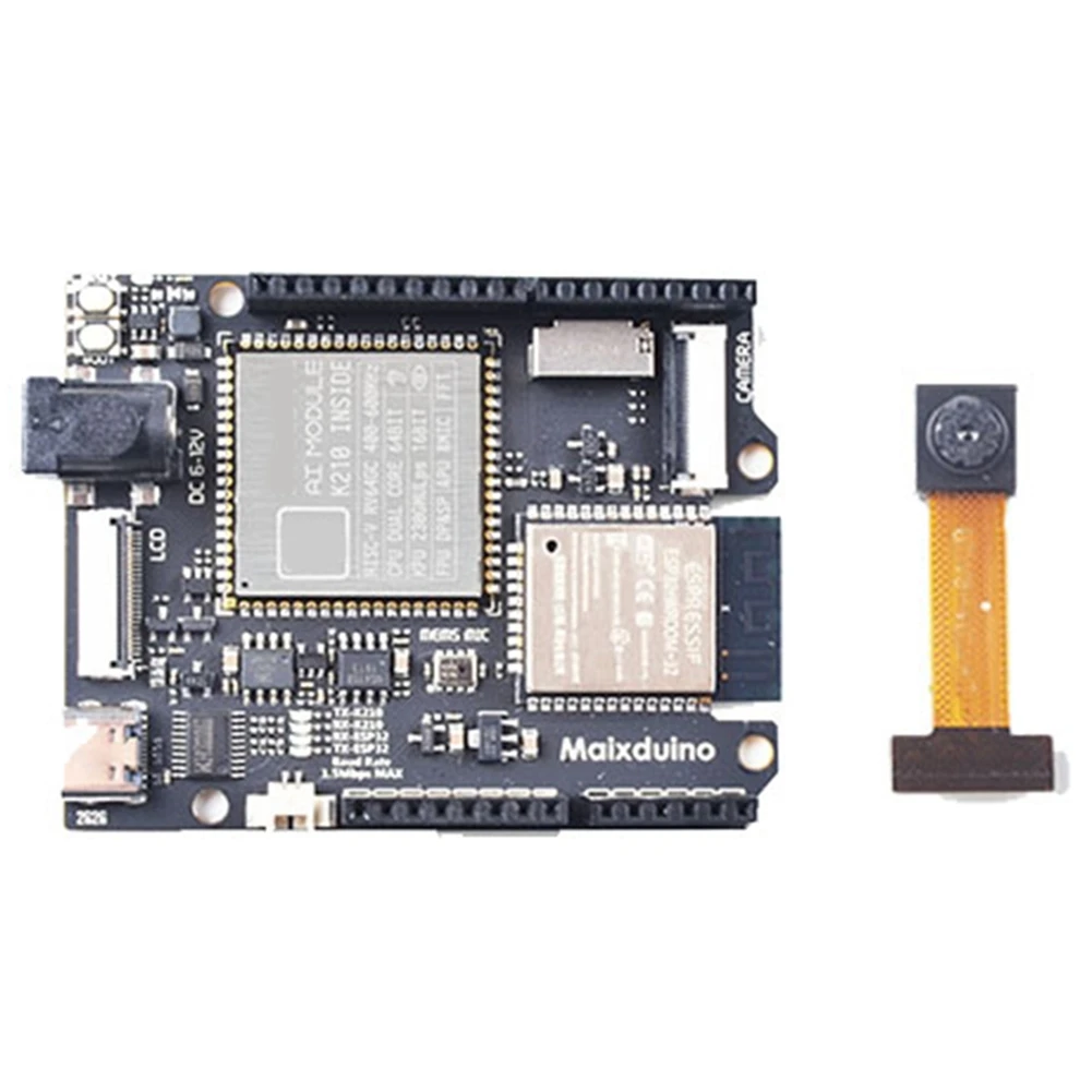 For Sipeed Maix Duino Development Board K210 RISC-V AI+LOT ESP32 Module with Camera
For Sipeed Maix Duino Development Board K210 RISC-V AI+LOT ESP32 Module with Camera