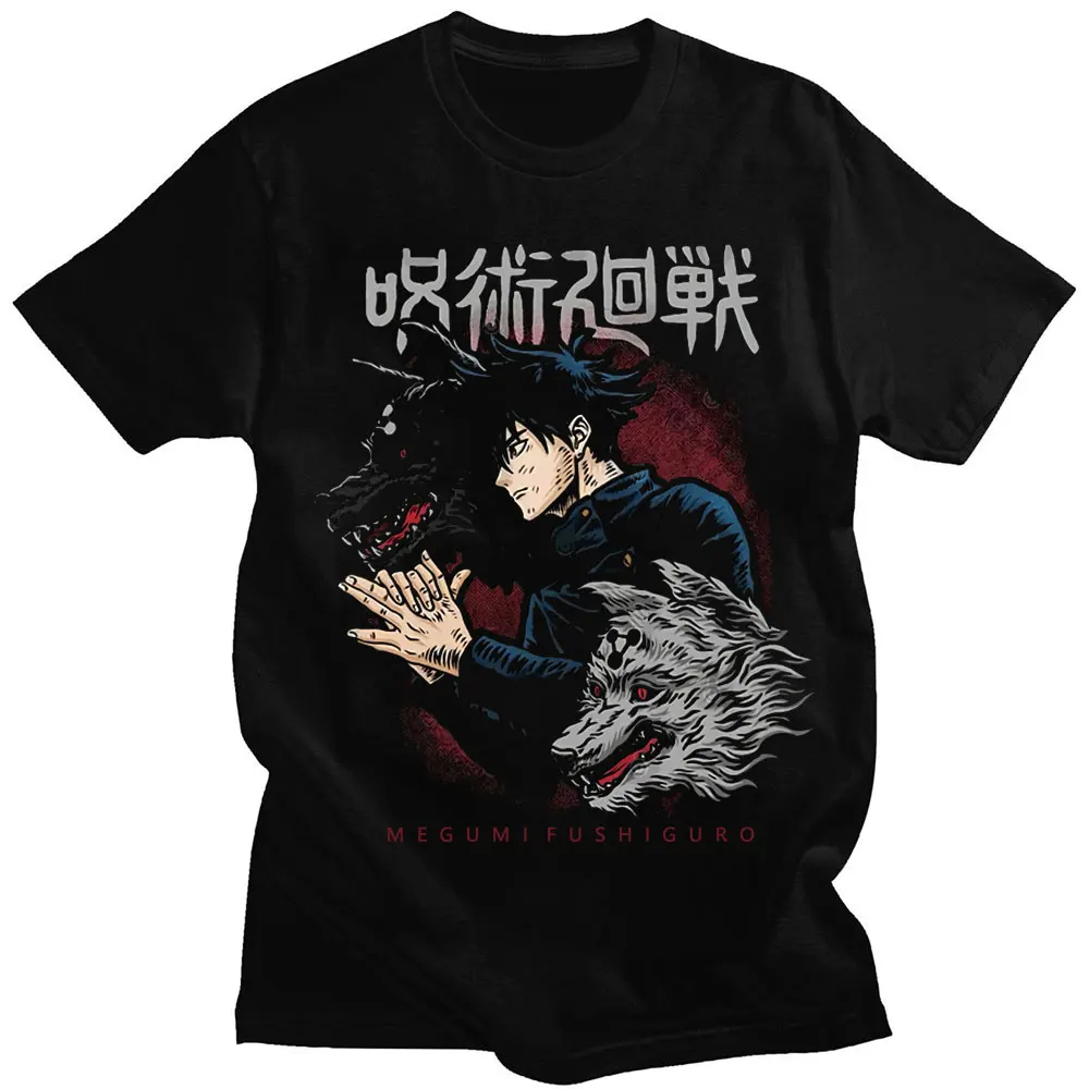 Anime Jujutsu Kaisen Gojo Satoru Megumi Fushiguro Print T-shirts Summer Cool Unisex Short Sleeve T Shirt Streetwear Men's Tshirt
Anime Jujutsu Kaisen Gojo Satoru Megumi Fushiguro Print T-shirts Summer Cool Unisex Short Sleeve T Shirt Streetwear Men's Tshirt