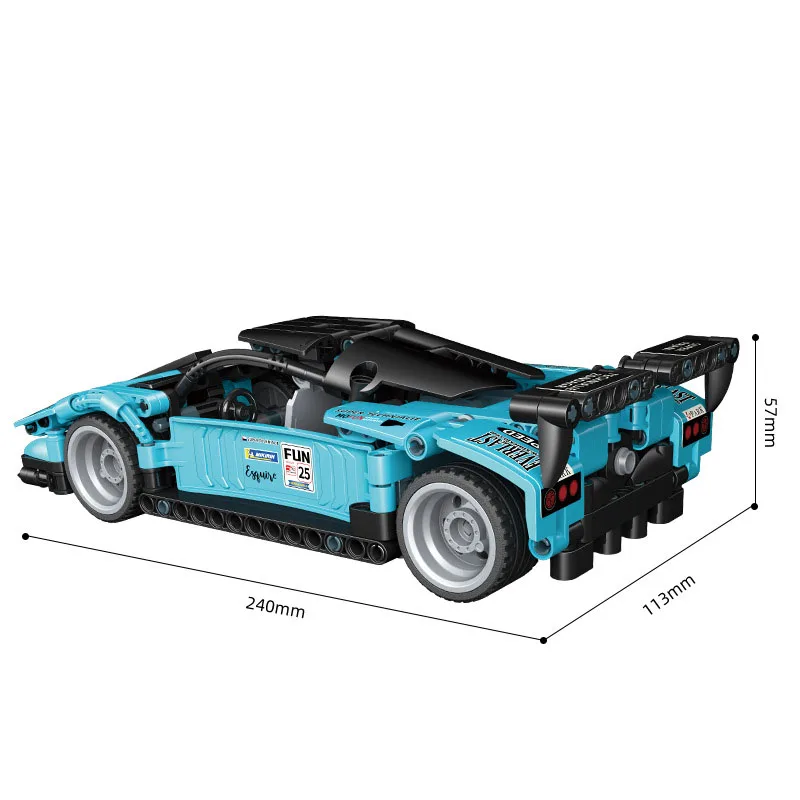 Суперспортивный автомобиль масштаб 1:18, строительный блок, модель Pagani Zonda GR, тяговый автомобиль, паровой кирпич, суперкар, коллекция игрушек для подарка
Суперспортивный автомобиль масштаб 1:18, строительный блок, модель Pagani Zonda GR, тяговый автомобиль, паровой кирпич, суперкар, коллекция игрушек для подарка
