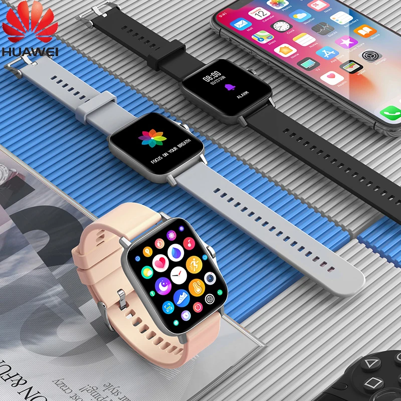 Huawei Smart Watch Andorid Men Bluetooth Call Women Smartwatch Blood Pressure Ecg Smart Watch For Xiaomi Apple Phone
Huawei Smart Watch Andorid Men Bluetooth Call Women Smartwatch Blood Pressure Ecg Smart Watch For Xiaomi Apple Phone