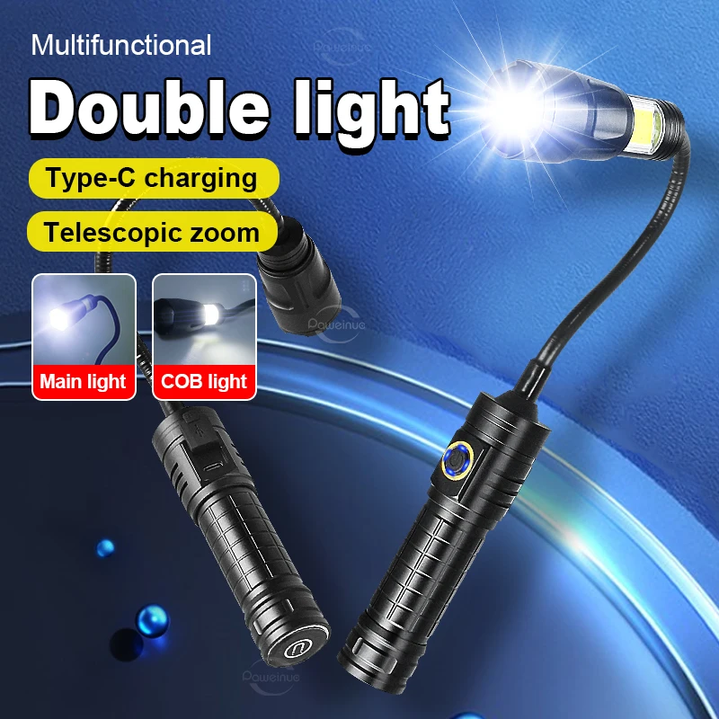 Новый мощный яркий светодиодный фонарик XHP50 s 18650, Многофункциональный перезаряжаемый фонарь высокой мощности, фонасветильник с магнитным притяжением
Новый мощный яркий светодиодный фонарик XHP50 s 18650, Многофункциональный перезаряжаемый фонарь высокой мощности, фонасветильник с магнитным притяжением