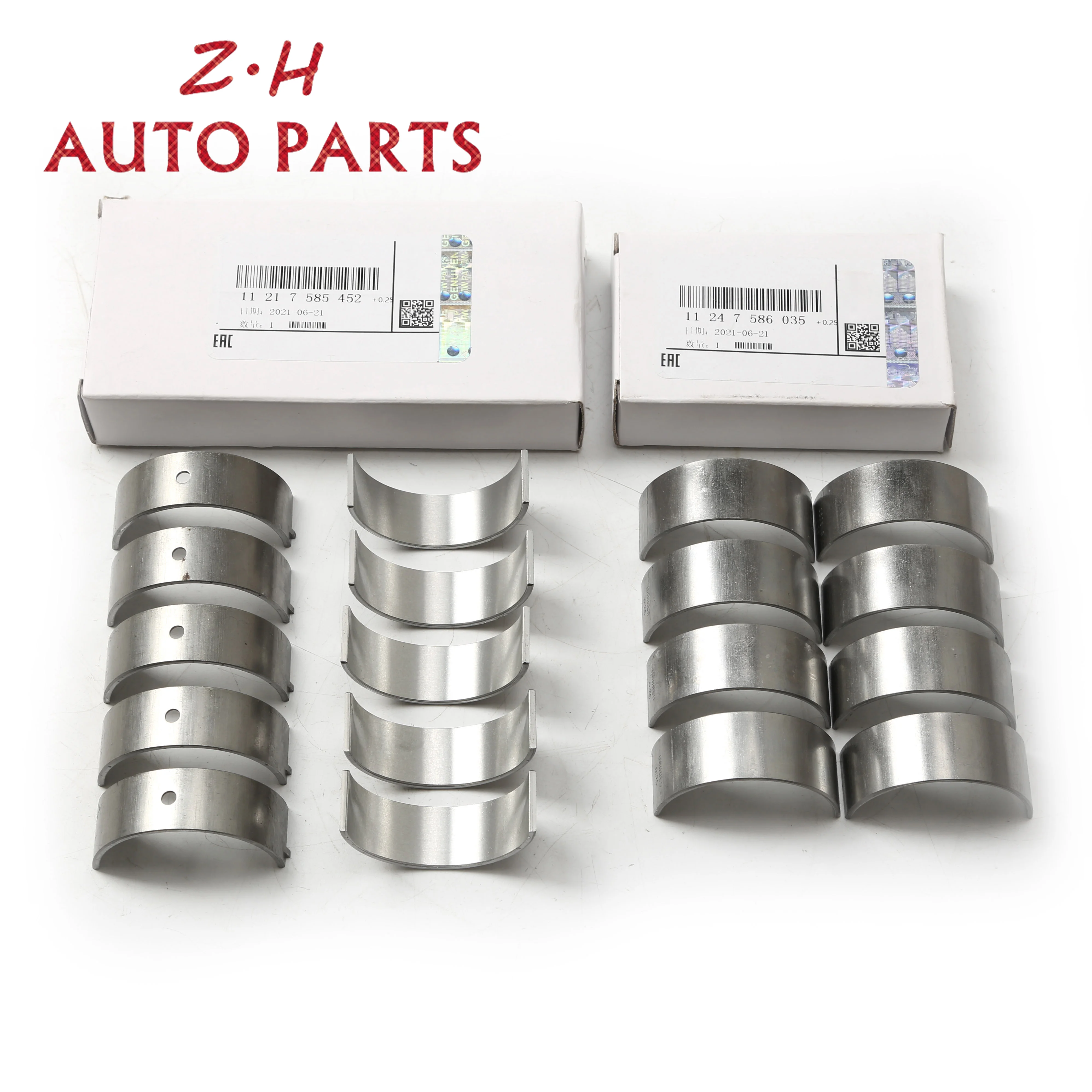 Набор подшипников большой 0,25 мм для BMW F20 MINI CLUBMAN R55 2011-2014 1,6 T JCW COUNTRYMAN R60 ROADSTER R59 11217585461 11217585458
Набор подшипников большой 0,25 мм для BMW F20 MINI CLUBMAN R55 2011-2014 1,6 T JCW COUNTRYMAN R60 ROADSTER R59 11217585461 11217585458