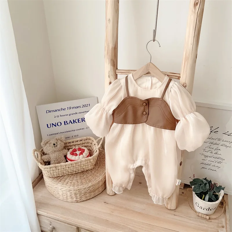 2023 Korean Spring Autumn Baby Girl Sister Look Romper Cotton Long Sleeve Mesh Exquisite Infant Girl Bodysuit Toddler Girl Dress
2023 Korean Spring Autumn Baby Girl Sister Look Romper Cotton Long Sleeve Mesh Exquisite Infant Girl Bodysuit Toddler Girl Dress