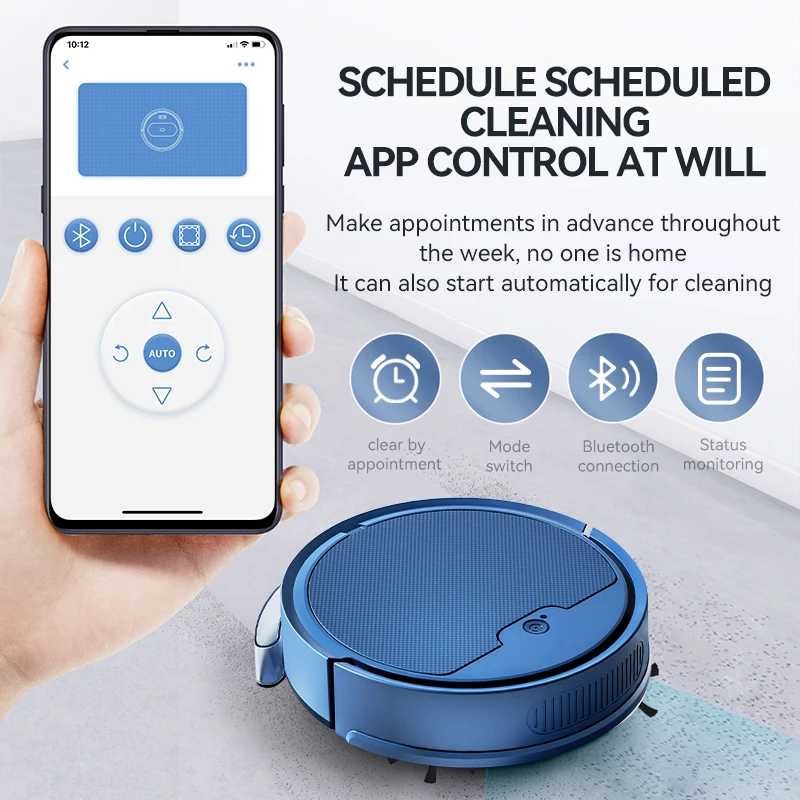 bowai OB8S-MAX Robotic vacuumNewly Upgraded Large Water Tank APP Intelligent Planning and Cleaning Three-in-one Suction and Mop
bowai OB8S-MAX Robotic vacuumNewly Upgraded Large Water Tank APP Intelligent Planning and Cleaning Three-in-one Suction and Mop