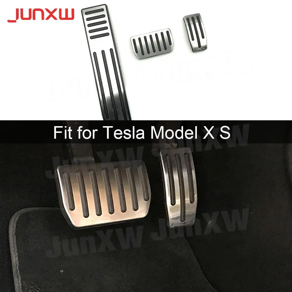 Car Foot Pedal Pads Covers for Tesla Model X For Tesla Model S Inner Accessories Aluminum Alloy Accelerator Brake Rest Pedals
Car Foot Pedal Pads Covers for Tesla Model X For Tesla Model S Inner Accessories Aluminum Alloy Accelerator Brake Rest Pedals