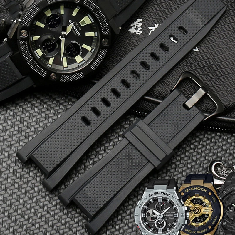 Резиновый ремешок для часов Casio G SHOCK Series GST-210/W300/400G/B100, ремешок для мужчин, аксессуары 26*14 мм
Резиновый ремешок для часов Casio G SHOCK Series GST-210/W300/400G/B100, ремешок для мужчин, аксессуары 26*14 мм