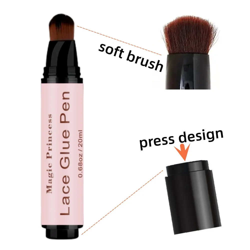 Custom Logo Private Label Lace Wig Glue Pen Waterproof Latex Free Lace Glue Pen with Brush
Custom Logo Private Label Lace Wig Glue Pen Waterproof Latex Free Lace Glue Pen with Brush