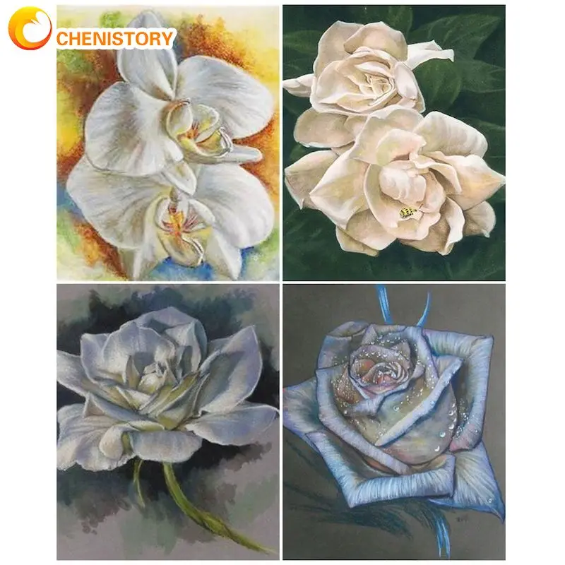 CHENISTORY Classic Painting By Numbers Handmade Markers By Numbers Elegant Flowers Paint For Painting Home Decor Gift
CHENISTORY Classic Painting By Numbers Handmade Markers By Numbers Elegant Flowers Paint For Painting Home Decor Gift