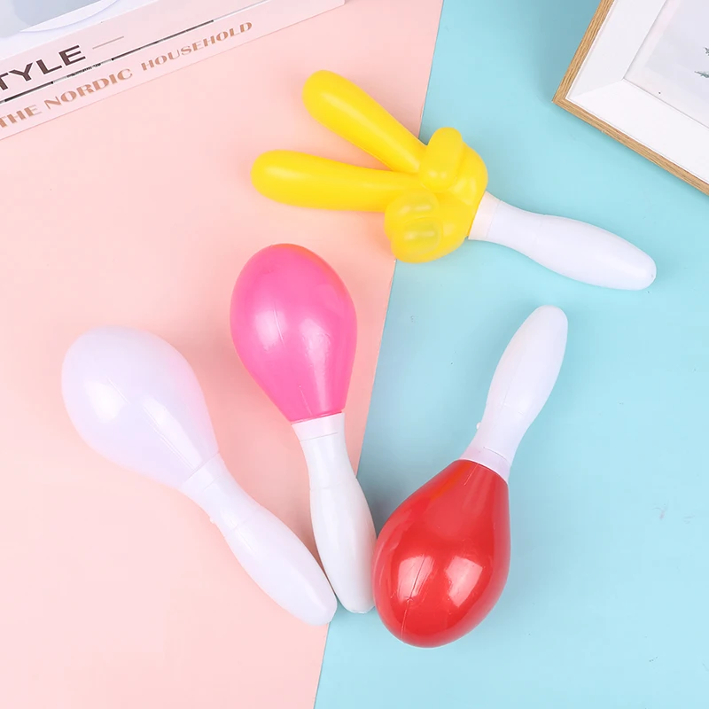 1pc Multi-Color LED Maracas Flashing Light Up Shake Toy Cheering Party Rattle Noise Maker Shaker Toys Halloween Christmas
1pc Multi-Color LED Maracas Flashing Light Up Shake Toy Cheering Party Rattle Noise Maker Shaker Toys Halloween Christmas
