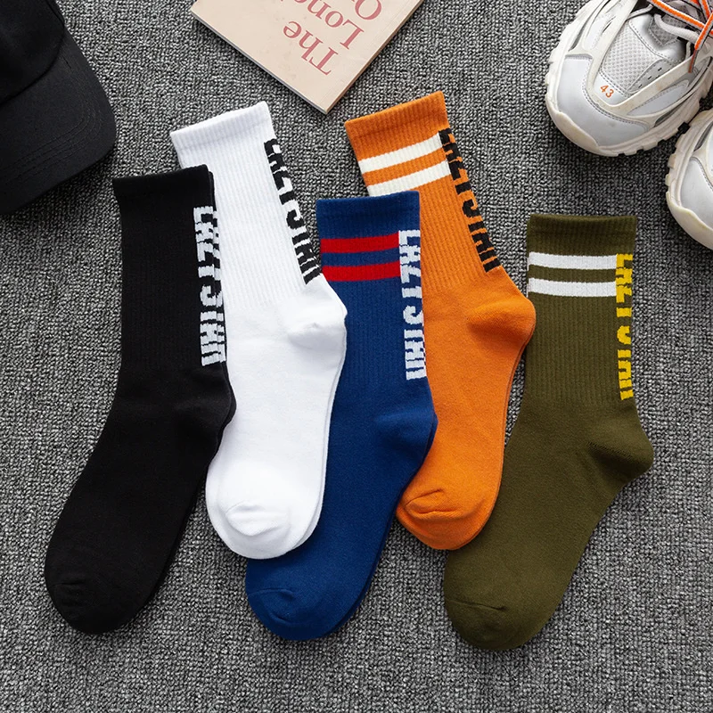 Peonfly Style Sports Men's Unisex Letters Hip-hop Skateboard Crew Men Socks Cotton Dropshipping
Peonfly Style Sports Men's Unisex Letters Hip-hop Skateboard Crew Men Socks Cotton Dropshipping