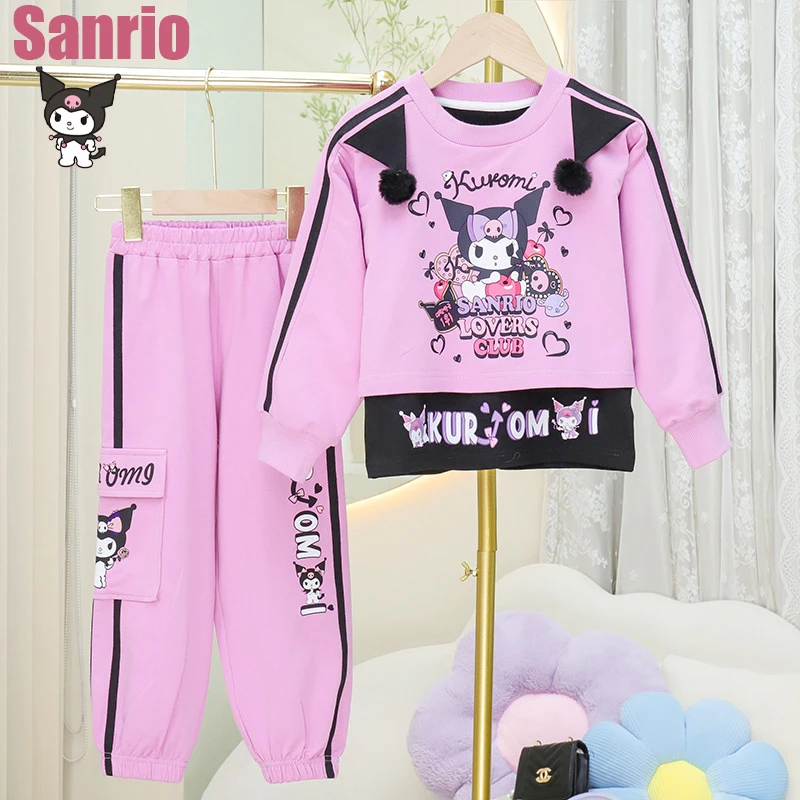 Sanrio Kuromi My Melody Kawaii Cartoon Jacket Spring and Fall Models Can Be Children's New Fashion Sweater Student Sports Pants
Sanrio Kuromi My Melody Kawaii Cartoon Jacket Spring and Fall Models Can Be Children's New Fashion Sweater Student Sports Pants