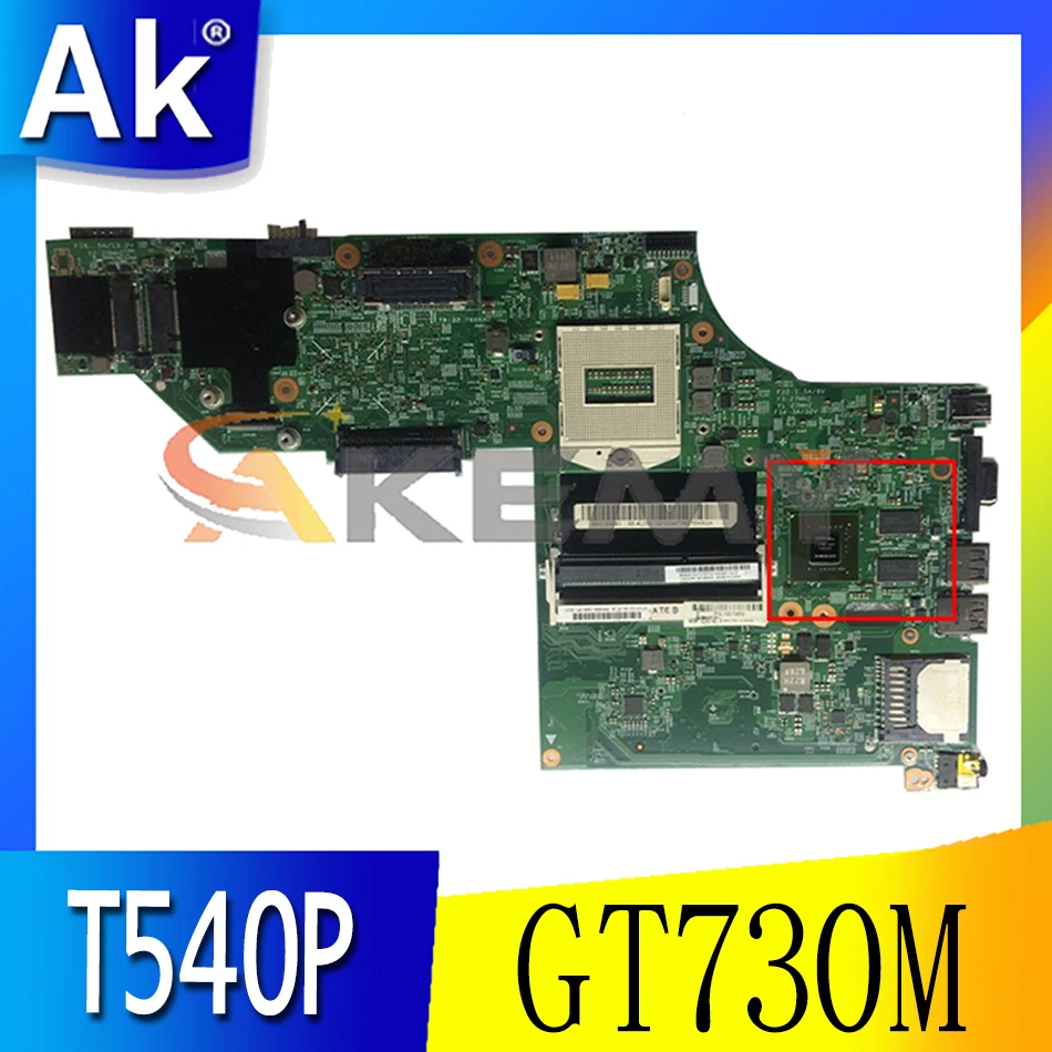 Akemy For Lenovo ThinkPad T540P Laptop Motherboard 48.4LO18.021 GPU GT730M 100% Test Work FRU 00UP925 04X5291 00UP931 00UP933
Akemy For Lenovo ThinkPad T540P Laptop Motherboard 48.4LO18.021 GPU GT730M 100% Test Work FRU 00UP925 04X5291 00UP931 00UP933