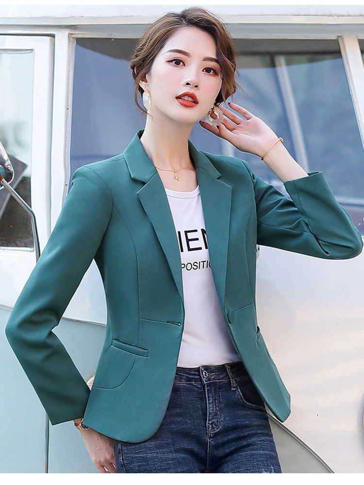 Fitshinling 2023 New Fashion Blazer For Women Clothing Slim Basic Solid Women's Jacket Coat Outerwear Autumn Winter Tops Sale
Fitshinling 2023 New Fashion Blazer For Women Clothing Slim Basic Solid Women's Jacket Coat Outerwear Autumn Winter Tops Sale