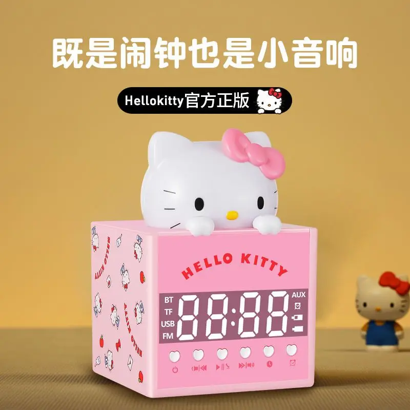 Мультяшный Sanrioed аниме Kittys Bluetooth-динамик Ins девушка Сердце Kawaii умный будильник Многофункциональный динамик ночное видение подарки
Мультяшный Sanrioed аниме Kittys Bluetooth-динамик Ins девушка Сердце Kawaii умный будильник Многофункциональный динамик ночное видение подарки