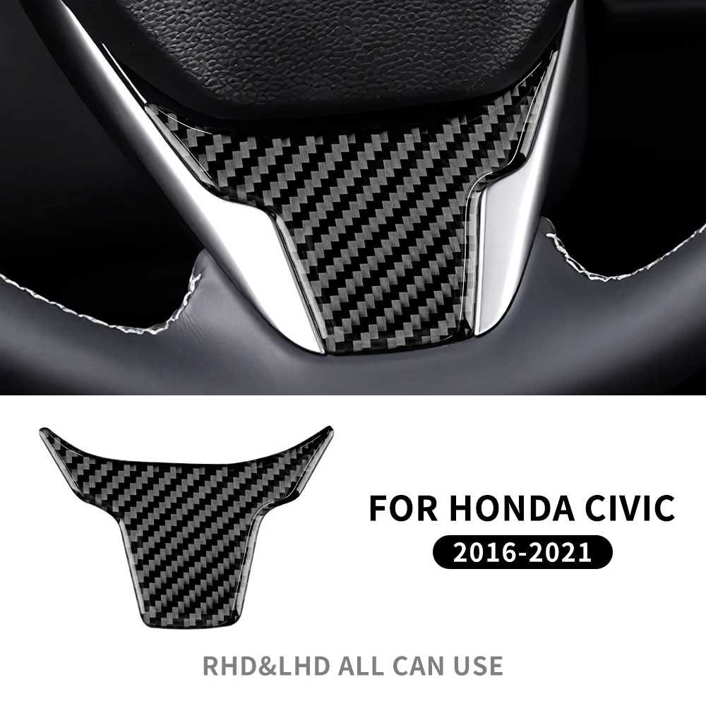 Настоящая мягкая наклейка из углеродного волокна для Honda Civic 10 2016 2017 2018 2019 2020 2021, аксессуары для внутренней отделки рулевого колеса
Настоящая мягкая наклейка из углеродного волокна для Honda Civic 10 2016 2017 2018 2019 2020 2021, аксессуары для внутренней отделки рулевого колеса