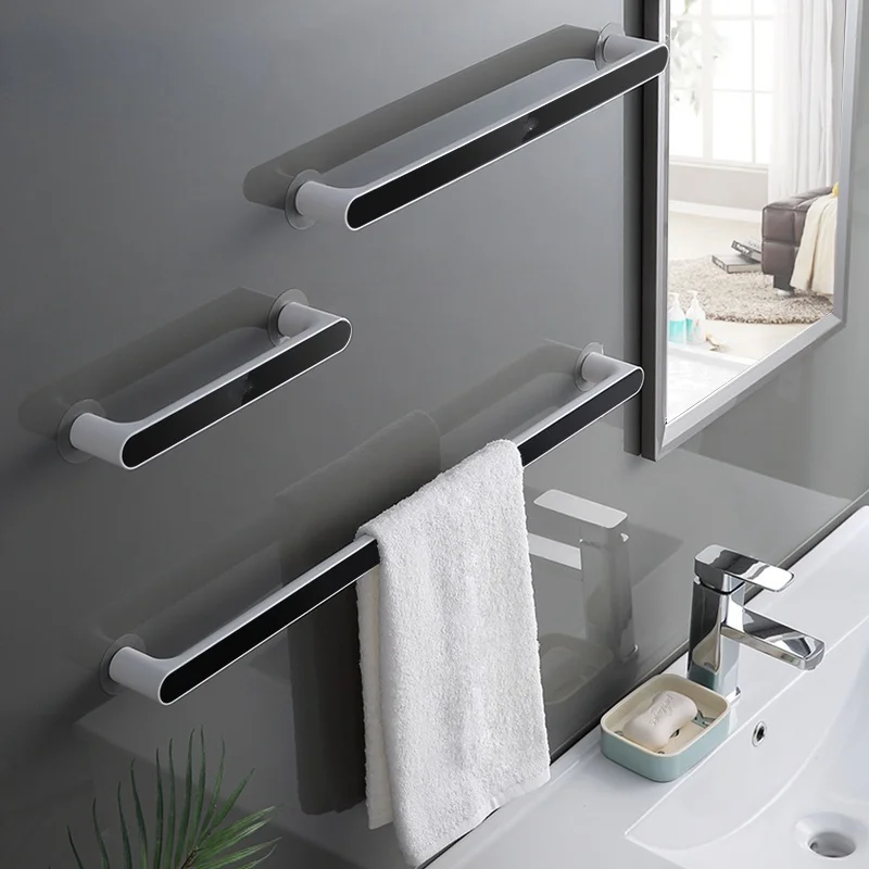 Towel Bar Wall-mounted Bathroom Towel Organizer Storage Rack Does Not Take Up Space Towels Rack for Bathroom Accessories
Towel Bar Wall-mounted Bathroom Towel Organizer Storage Rack Does Not Take Up Space Towels Rack for Bathroom Accessories