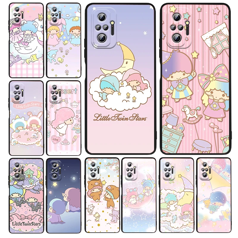 Little Twin Stars Cute For Xiaomi Redmi Note 11E 11S 11 11T 10 10S 9 9T 9S 8 8T Pro 5G 7 5 Soft TPU Cover Black Phone Case
Little Twin Stars Cute For Xiaomi Redmi Note 11E 11S 11 11T 10 10S 9 9T 9S 8 8T Pro 5G 7 5 Soft TPU Cover Black Phone Case