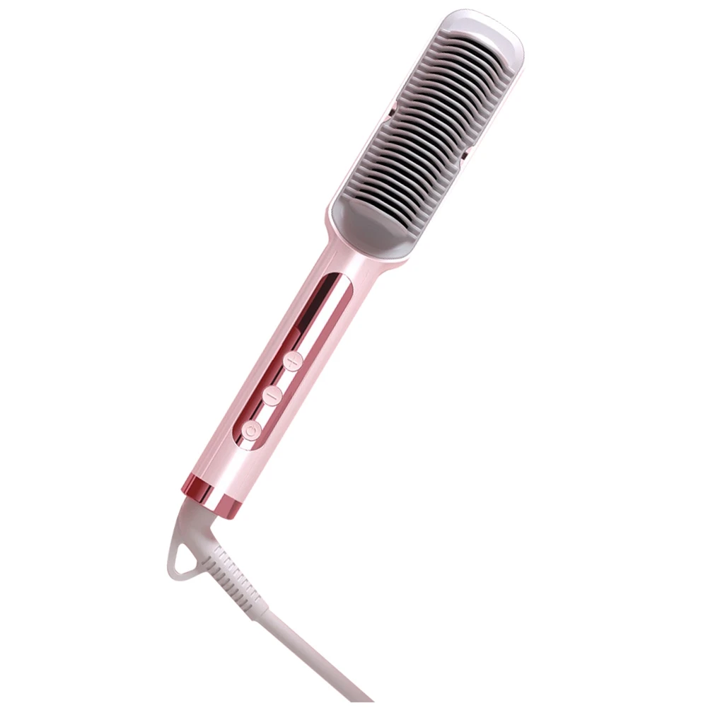 

Щетка для выпрямления электрическая расческа для выпрямления многоскоростная электрическая расческа для выпрямления розовая вилка стандарта США