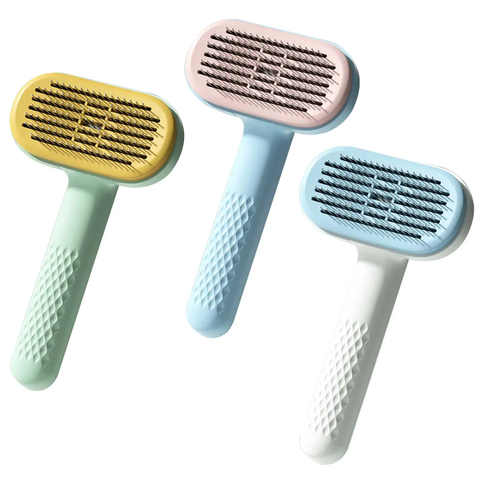Pet Brush Hair Massages Hair Massages Self-Cleaning Slicker Brush Easily Removes Mats Tangles And Loose Fur From The Pet’s
Pet Brush Hair Massages Hair Massages Self-Cleaning Slicker Brush Easily Removes Mats Tangles And Loose Fur From The Pet’s