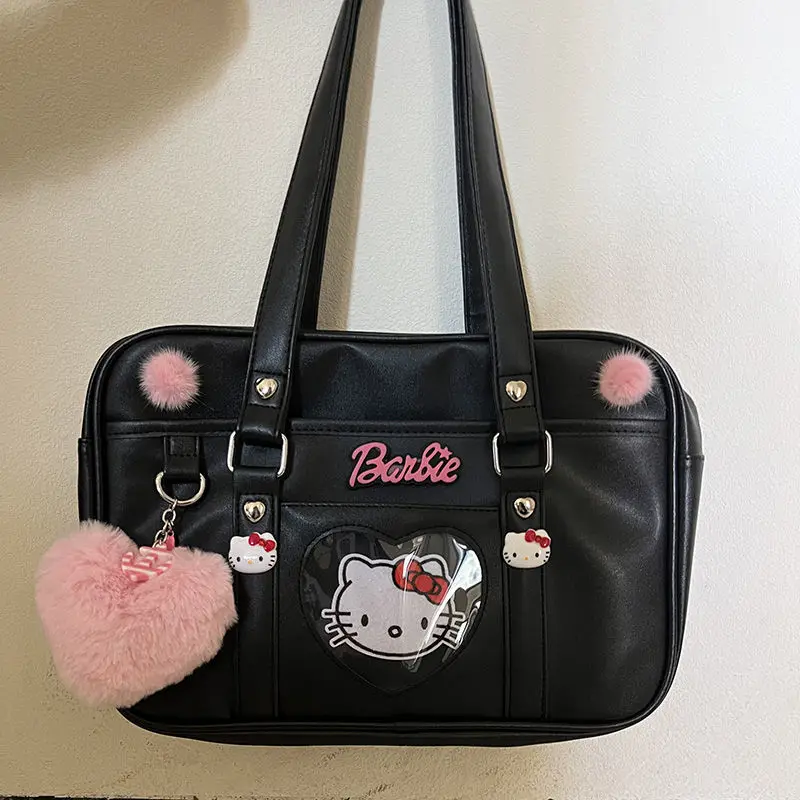 Kawaii Sanrios Shoulder Bag Hellokittys Cartoon Cute Simple Leather Anime Portable Large Capacity Travel Handbag Girl Gift
Kawaii Sanrios Shoulder Bag Hellokittys Cartoon Cute Simple Leather Anime Portable Large Capacity Travel Handbag Girl Gift
