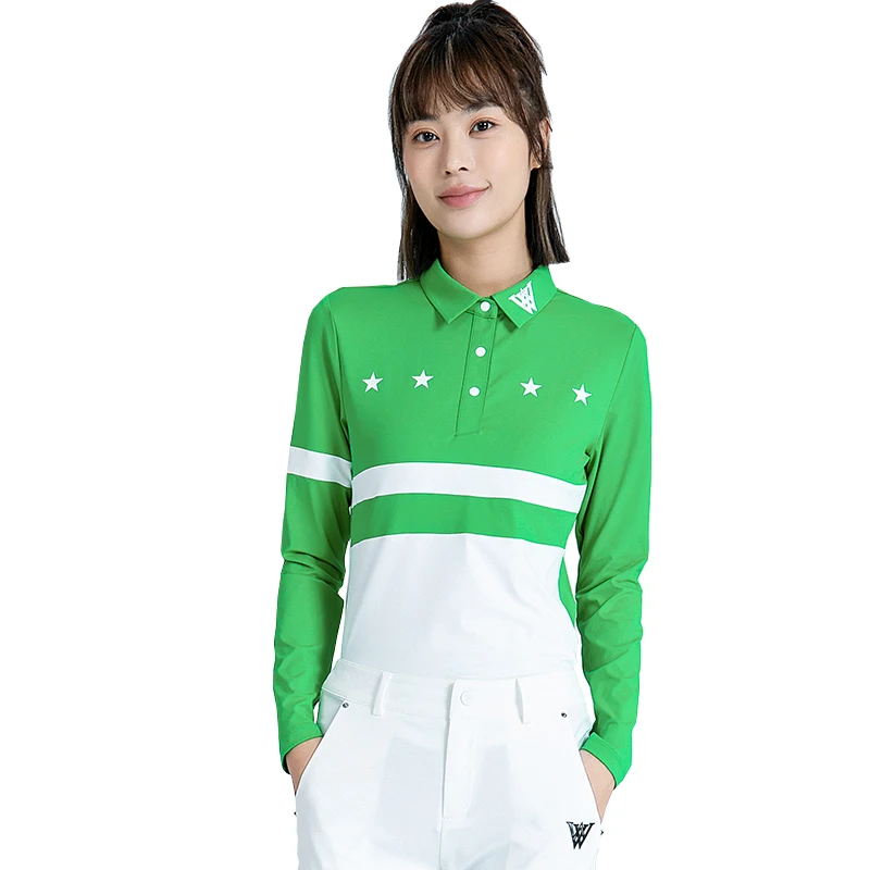 Autumn New Golf Ladies Sports Shirt Outdoor Quick Drying Long Sleeve T-Shirt Multicolor Optional Women's Casual POLO Shirt Tops
Autumn New Golf Ladies Sports Shirt Outdoor Quick Drying Long Sleeve T-Shirt Multicolor Optional Women's Casual POLO Shirt Tops