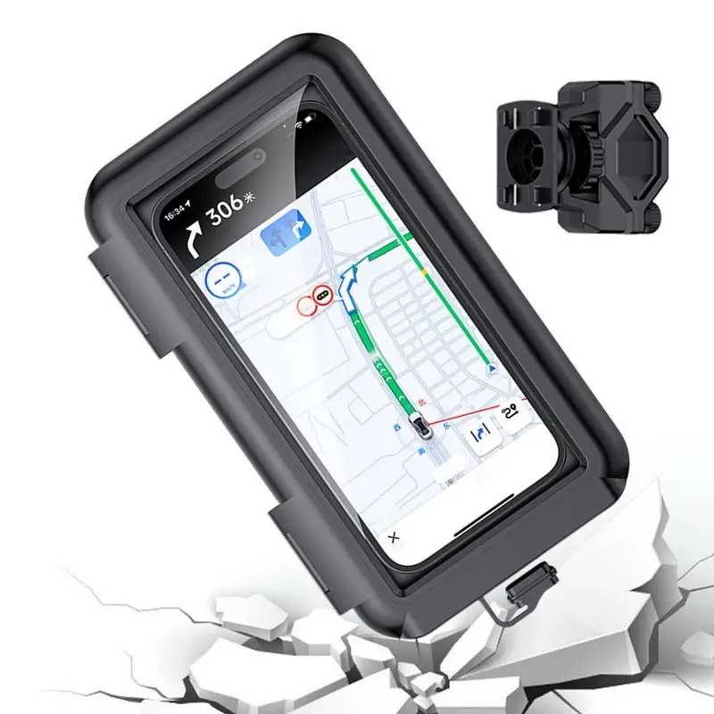 Waterproof Motorcycle Phone Mount Handlebar Phone Bag 360 Rotatable Weatherproof Bike Phone Mount Fit Bike Motorcycle ATV
Waterproof Motorcycle Phone Mount Handlebar Phone Bag 360 Rotatable Weatherproof Bike Phone Mount Fit Bike Motorcycle ATV