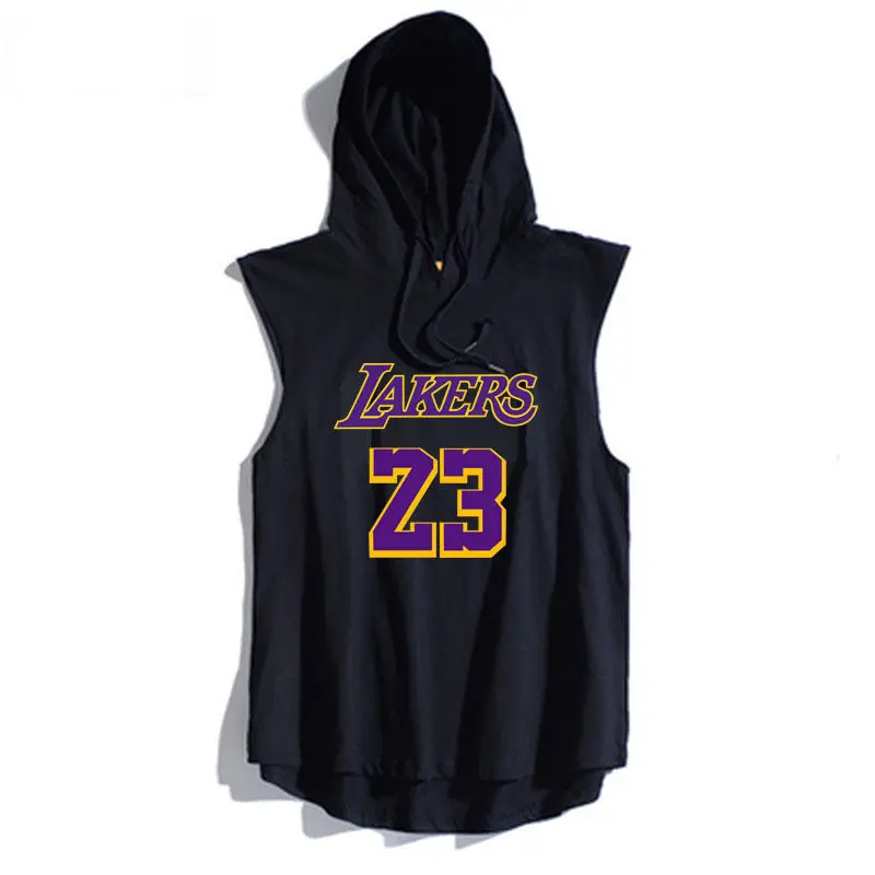 Summer loose hooded sleeveless T-shirt male student basketball running fitness training waistcoat Hoodie short T
Summer loose hooded sleeveless T-shirt male student basketball running fitness training waistcoat Hoodie short T