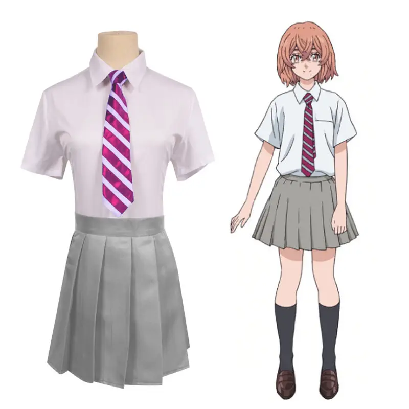 Костюм для косплея из аниме «Токийский мстители», школьная форма JK, Рождественский Карнавальный костюм для вечевечерние НКИ 
Костюм для косплея из аниме «Токийский мстители», школьная форма JK, Рождественский Карнавальный костюм для вечевечерние НКИ