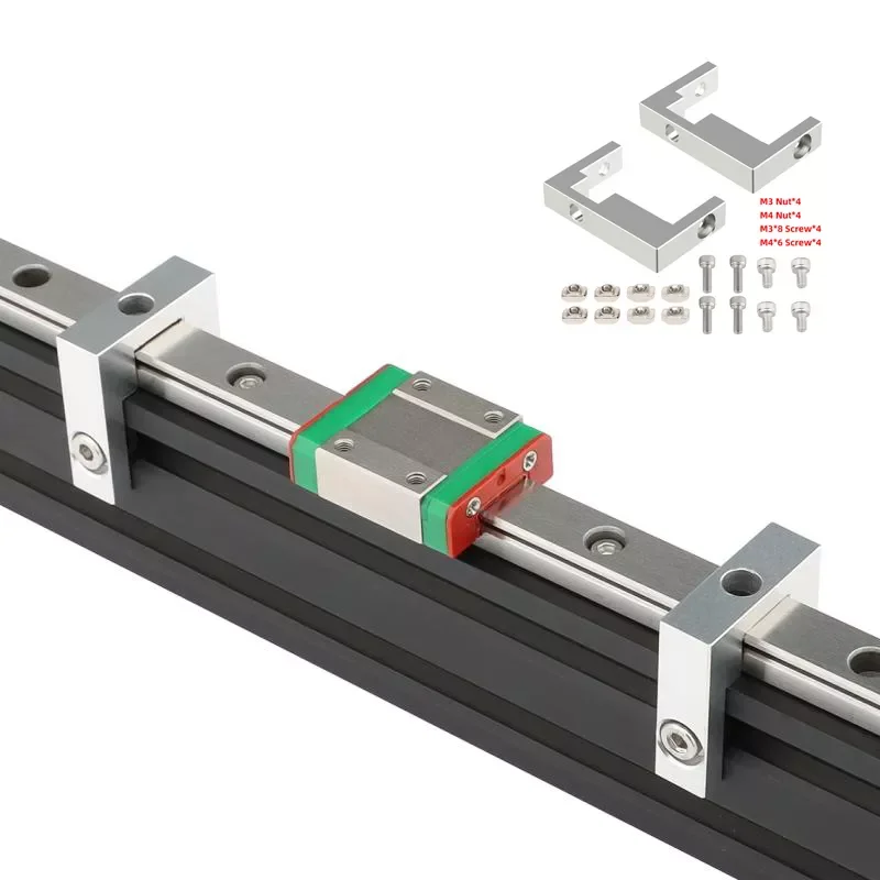3D Printer Parts 2020 2040 Aluminum Profile Fixed Block Outline MGN12 Linear Guide Fixed Block With Screw Nut Accessories
3D Printer Parts 2020 2040 Aluminum Profile Fixed Block Outline MGN12 Linear Guide Fixed Block With Screw Nut Accessories