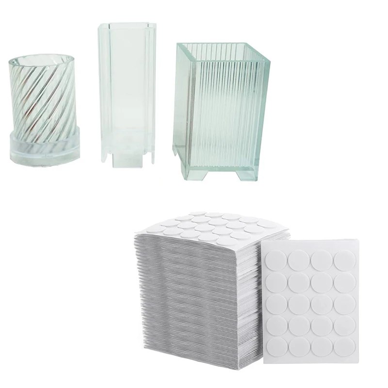 3Pcs Plastic Candle Molds For Candle Making Candle Mold & 500 Pcs Candle Wick Stickers 2 Mm Wax Stickers
3Pcs Plastic Candle Molds For Candle Making Candle Mold & 500 Pcs Candle Wick Stickers 2 Mm Wax Stickers