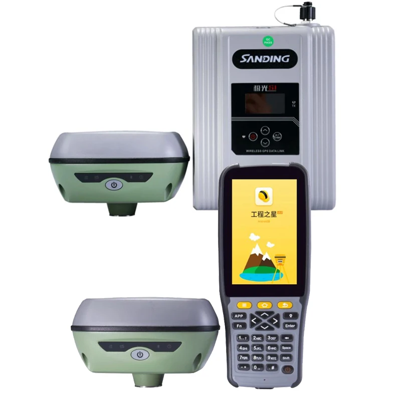 NEW Sanding T7plus Gps Rtk GNSS Base with Rover
NEW Sanding T7plus Gps Rtk GNSS Base with Rover