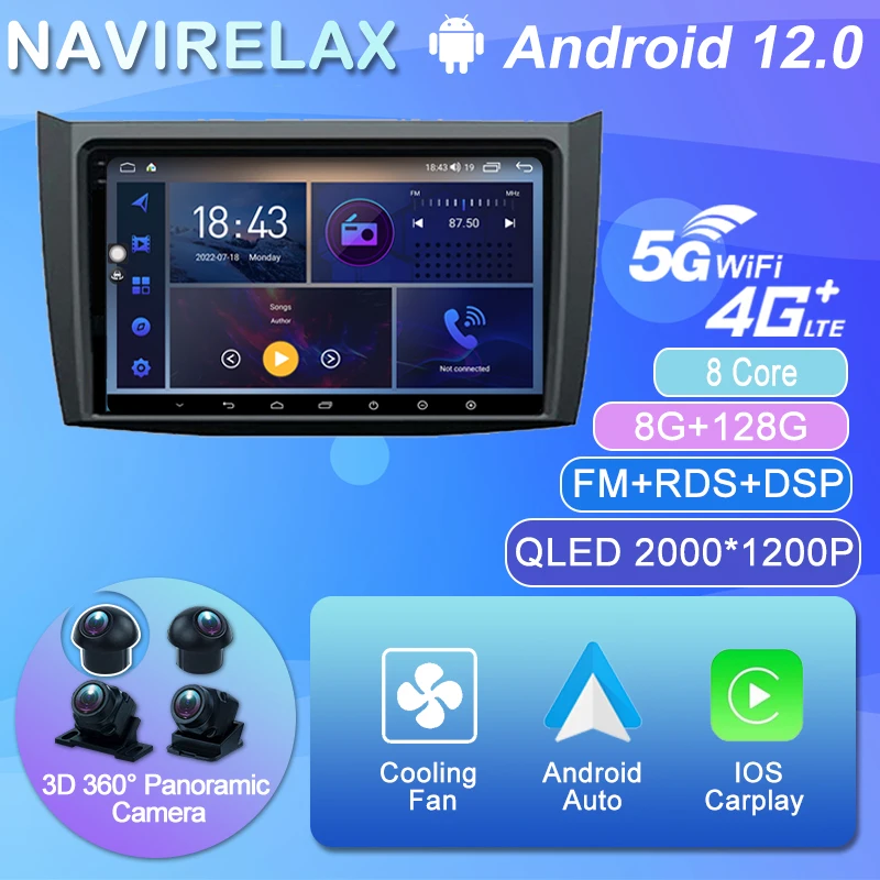 Автомагнитола 2 Din на Android 12 для Lifan 620EV 650EV 2015 - 2019 с радио, мультимедийным видеоплеером, GPS-навигацией, DVD
Автомагнитола 2 Din на Android 12 для Lifan 620EV 650EV 2015 - 2019 с радио, мультимедийным видеоплеером, GPS-навигацией, DVD