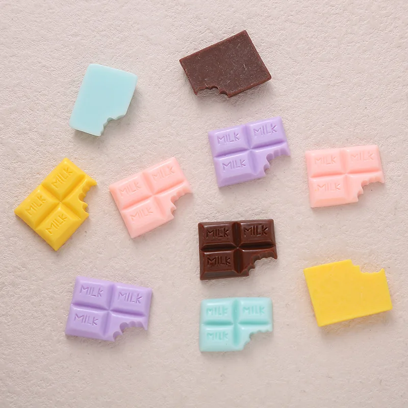 Wholesale Kawaii Chocolate Candy Flat Back Resin Lovely DIY Cabochons Scrapbook Crafts Decoration Parts Dollhouse Accessories
Wholesale Kawaii Chocolate Candy Flat Back Resin Lovely DIY Cabochons Scrapbook Crafts Decoration Parts Dollhouse Accessories