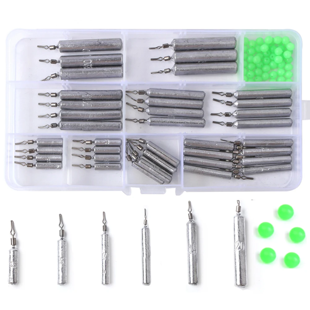 90pcs Metal Fishing Weights Slim Drop Shot Weights Multiple Sizes Pond Lake Stream River Fishing Dropshot Lead Sinker Set
90pcs Metal Fishing Weights Slim Drop Shot Weights Multiple Sizes Pond Lake Stream River Fishing Dropshot Lead Sinker Set