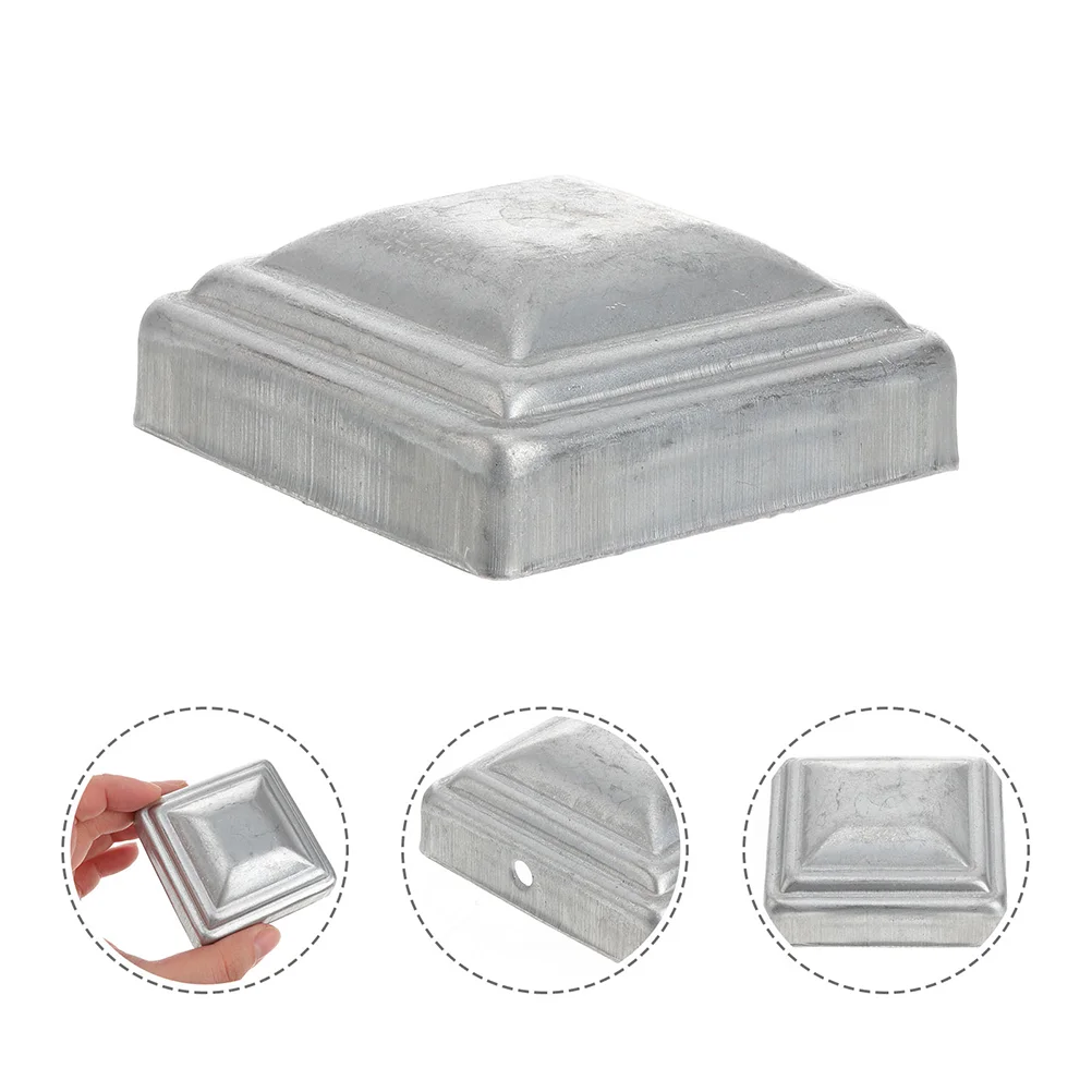 Post Fence Cover Caps Iron Square Cap Insert Guardrail Metal Pipe Covers Tubing Deck Glide Chair Tube Finishing Plug Adapter
Post Fence Cover Caps Iron Square Cap Insert Guardrail Metal Pipe Covers Tubing Deck Glide Chair Tube Finishing Plug Adapter