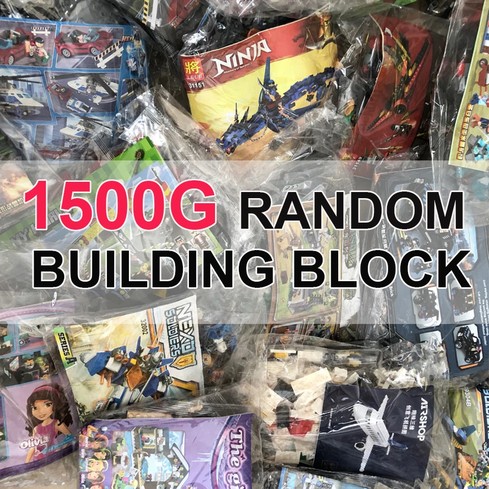 1500g Random DIY Building Blocks Set City Creative Bricks Surprise Gift Box Classic Educational Assemble Toys Children
1500g Random DIY Building Blocks Set City Creative Bricks Surprise Gift Box Classic Educational Assemble Toys Children