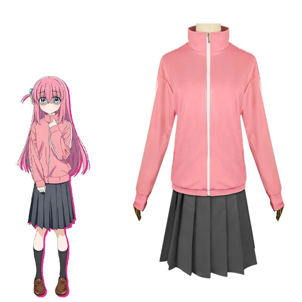 BOCCHI THE ROCK! Hitori Gotoh Cosplay Costumes Outfit Halloween Christmas Uniform Suits Cosplay Anime for Girls
BOCCHI THE ROCK! Hitori Gotoh Cosplay Costumes Outfit Halloween Christmas Uniform Suits Cosplay Anime for Girls