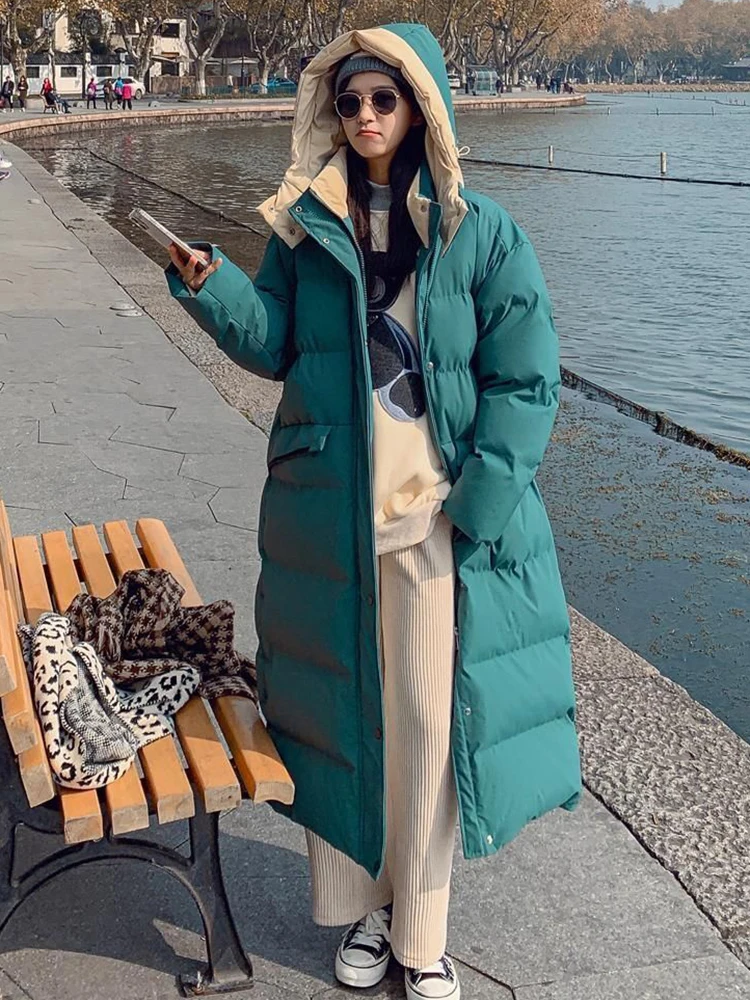 KBAT Thicken Winter Women Jacket Oversized Fashion Parkas Long Cotton Padded Jacket Female Warm Sonw Coat Windproof Outerwear
KBAT Thicken Winter Women Jacket Oversized Fashion Parkas Long Cotton Padded Jacket Female Warm Sonw Coat Windproof Outerwear