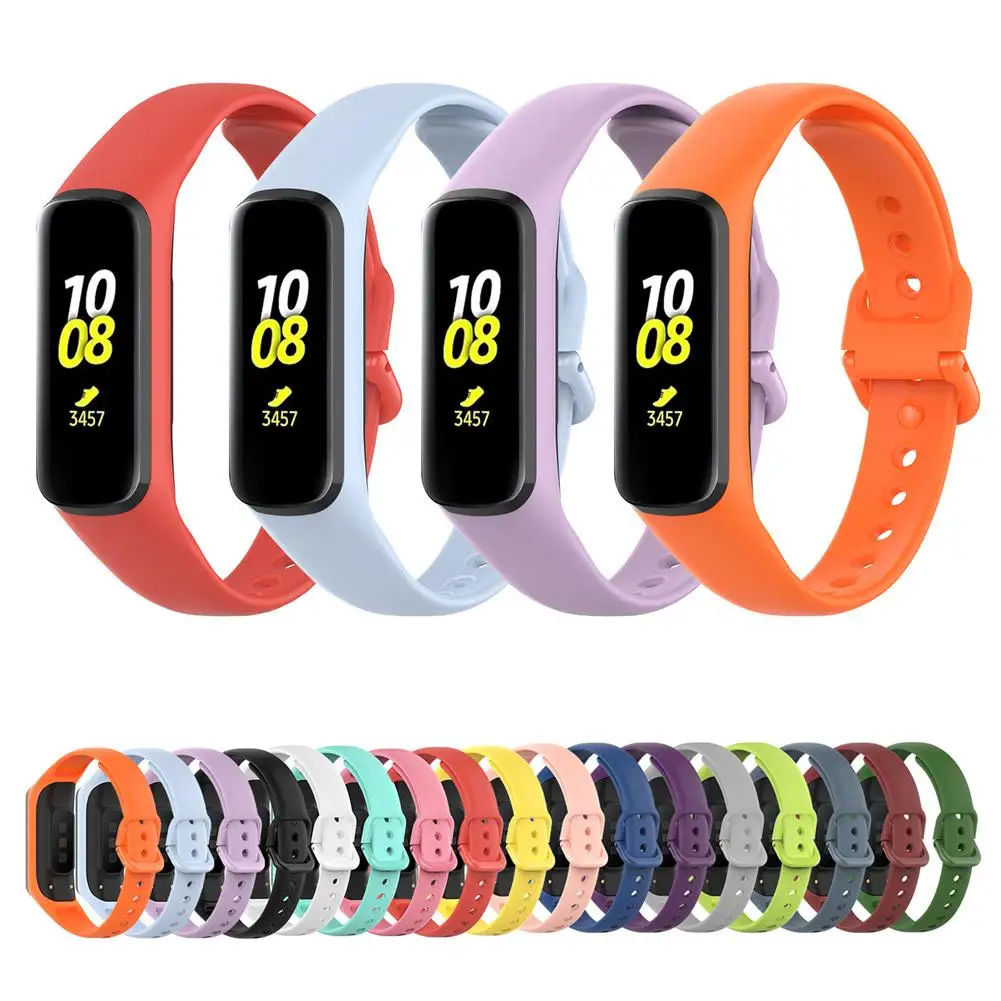 Replacement Watchband Sweat-proof Comfortable Soft Silicone Strap Compatible For Samsung Galaxy Fit2 R220
Replacement Watchband Sweat-proof Comfortable Soft Silicone Strap Compatible For Samsung Galaxy Fit2 R220