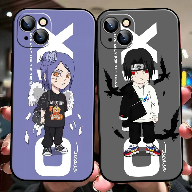 Naruto Fashion Akatsuki For Apple iPhone 13 12 11 Pro Max Mini X XR XS Max SE 6 6S 7 8 Plus Phone Case Black Funda TPU Back
Naruto Fashion Akatsuki For Apple iPhone 13 12 11 Pro Max Mini X XR XS Max SE 6 6S 7 8 Plus Phone Case Black Funda TPU Back