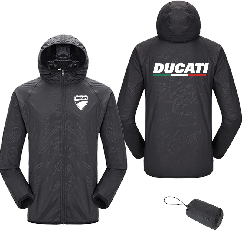 Ducati Men Thin Jacket Fashion Cycling Waterproof Sun Protection Jacket Fitness Harajuku Running Casual Sportwear Tops
Ducati Men Thin Jacket Fashion Cycling Waterproof Sun Protection Jacket Fitness Harajuku Running Casual Sportwear Tops